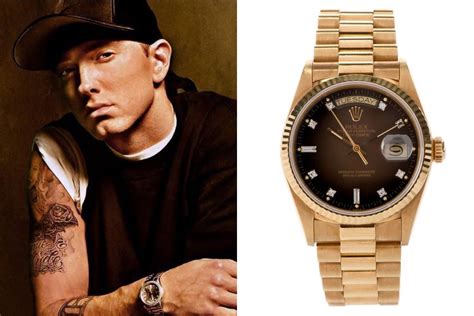 rolex datejust eminem|eminem watches for sale.